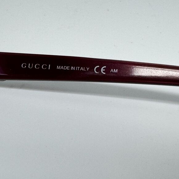 Gucci GG2906 I8A Unisex Burgundy Metal Eyeglasses Frames 51 [] 17 -135 H13865 - Picture 7 of 9